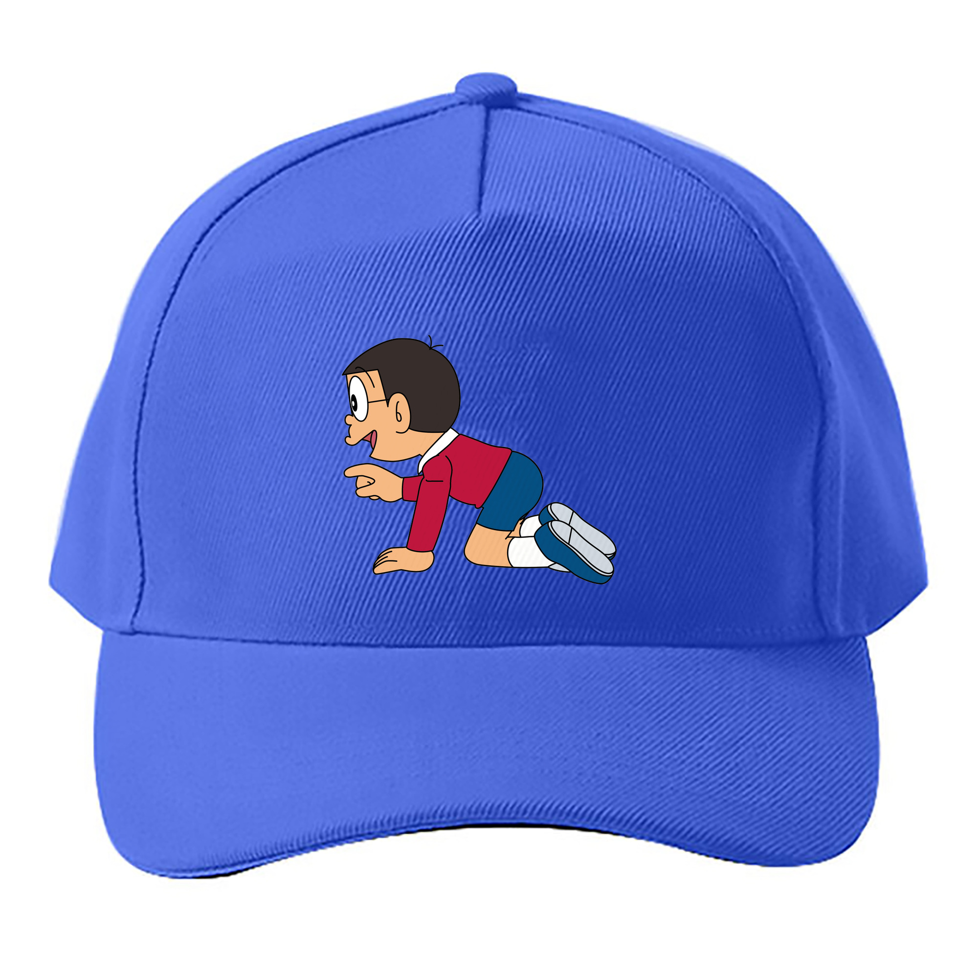 （画像用） ドラえもん 野比 のび太 Doraemon Nobita Nobi ベースボールキャップ 綿100％ 男女兼用 帽子 スポーツ